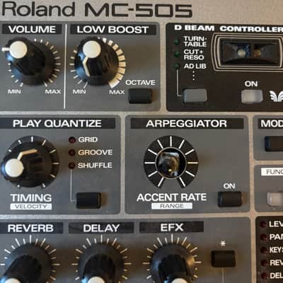 Roland MC-505 Groovebox 1998 - 2002 - Gray image 2