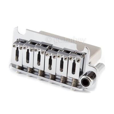 NEW Gotoh 510TS-FE1 Non-locking 2 Point Tremolo Bridge Steel Block - CHROME image 2