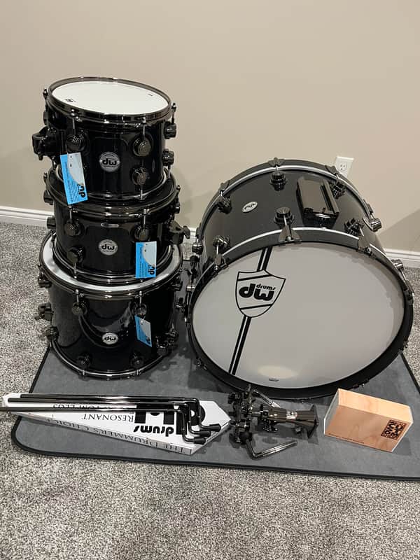 DW Collectors Maple Mahogany Shell Pack, 7.5x10, 8x12, 13x15, 15x22, Brand New Condition!