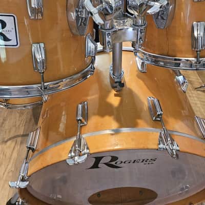 Rogers XP8 8/12/13/14/16/18/24 Maple Drum Kit Set in Natural Gloss image 6