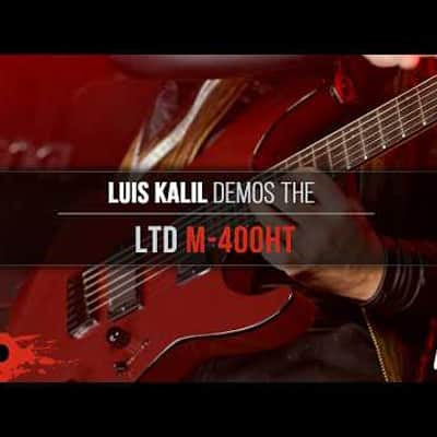 ESP LTD M-400HT Electric Guitar in Scarlet Metallic image 4