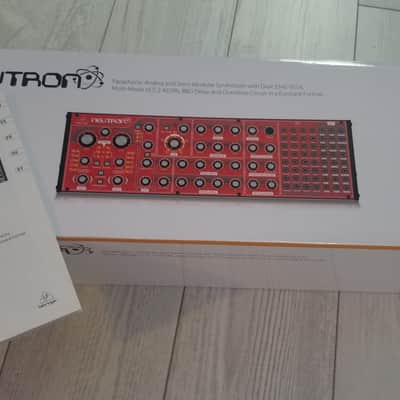 Behringer Neutron Paraphonic Analog and Semi-Modular Synthesizer 2018 - Present - Red image 3