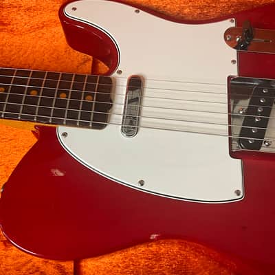 Fender American Vintage II '63 Telecaster 2022 - Present - Crimson Red Transparent image 9