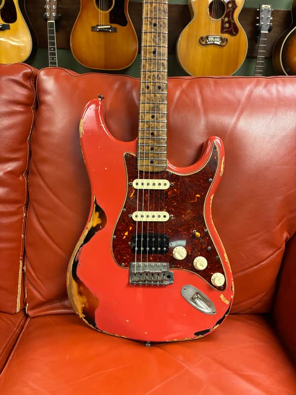 2017 LsL Instruments Saticoy Nacho Red over Three Tone Sunburst