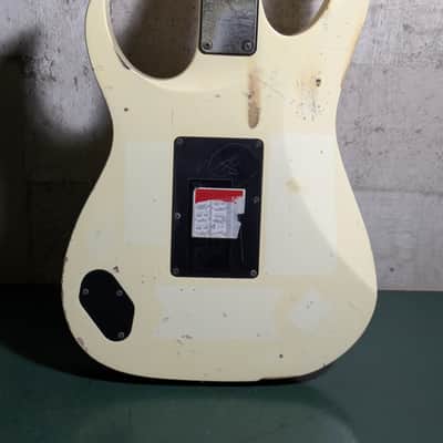 Ibanez RG550-WH Husk Maple Fretboard 1989 White Fujigen image 8
