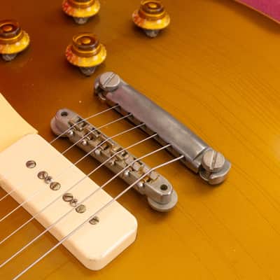 Gibson Custom Shop 1956 Les Paul Goldtop Reissue Murphy Lab Ultra Light Aged Electric Guitar, Rosewood Fingerboard, Double Gold image 12