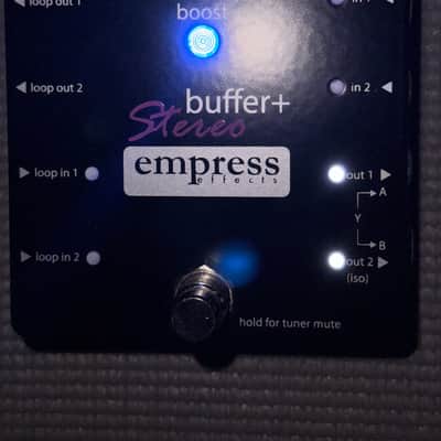 Empress STEREO Buffer+ Vintage Pedal - MINTY! image 2
