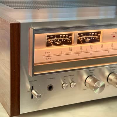 ✨ Pioneer SX-780 Vintage Stereo Receiver – Serviced, Warm LED Lamps, Wood Case, Tested – BVA image 7