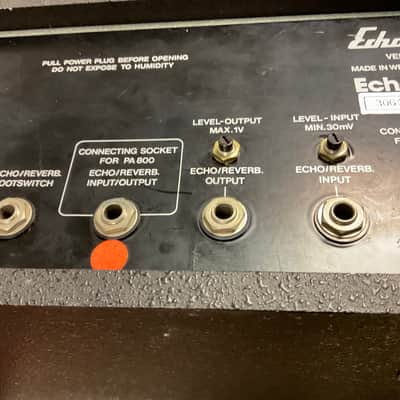 Echolette tape echo 400  reverb   Made wester Germany 1965 image 8