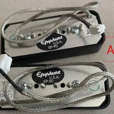 Epiphone EP-90 Guitar P90s Soapbar Pickups Set Fit Epiphone Les Paul, SG image 2