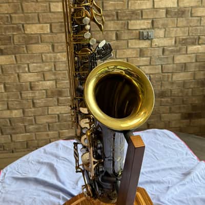 P. Mauriat 20th Anniversary Kirk Whalum PMXT-66RBX20 Tenor Sax - Black Nickel with Gold-lacquered Keys image 10