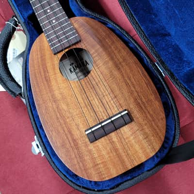 Kamaka HP-1 Pineapple Ukulele with Case 2025 - Solid Koa image 2