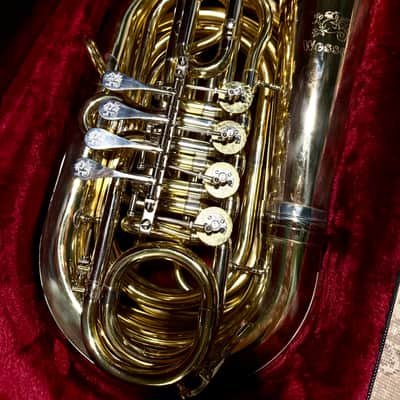 Wessex Mighty Midget TB160 BBb Travel Tornister Pocket Tuba image 3