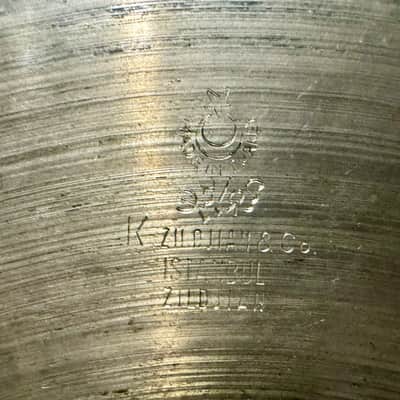 13" K. Zildjian New Stamp Hi-Hat 670/725gr (VIDEO) image 12