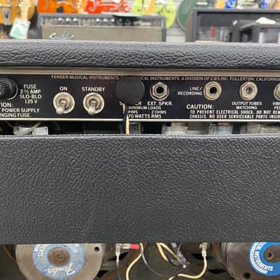 Fender Super Reverb 2-Channel 40-Watt 4x10" Guitar Combo 1978 - Silverface image 14