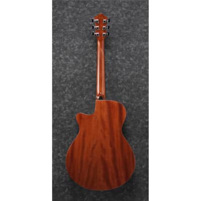 Ibanez AEG220 AEG Series Single-Cutaway Acoustic Electric Guitar, Natural Low Gloss image 2