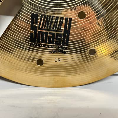 Wuhan 18" Linear Smash Crash Western Style FX Cymbal - Brilliant - NOS - 1079 Grams (WULSMASH18) image 6