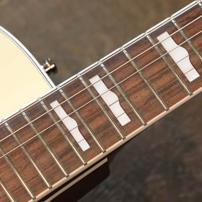 Unplayed! Gretsch G6128TDS-PE-LIV Player’s Edition Jet Lotus Ivory DS w/ Bigsby + COA OHSC (6033) image 9