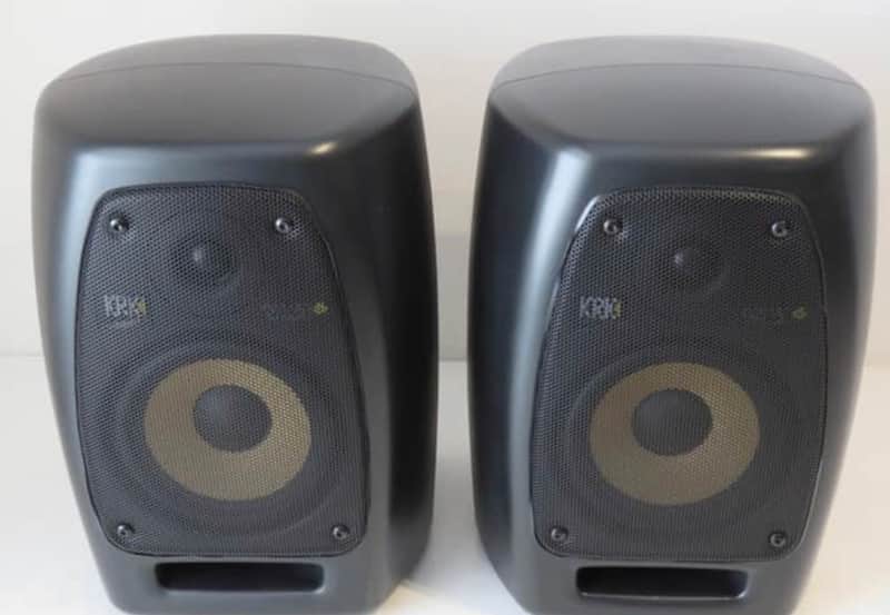 KRK VXT6 2-Way 6.5" Active Studio Monitors (Pair) 2008 - 2017 - Black image 1