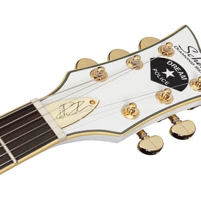 Schecter Robin Zander Signature Corsair Electric Guitar - Gloss White (2242) image 8