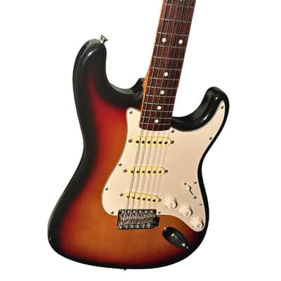 Fender STD-62 Stratocaster 1980's - 3 Tone Sunburst image 4