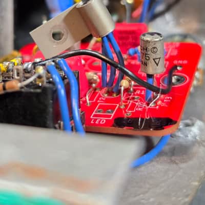 KMD Kogoy Musical Devices OFC 2-Knob Fuzz - 2SB175 Transistors 2026 - Grey Splatter image 12