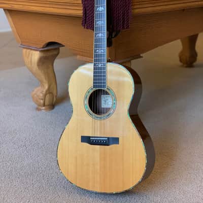 * new info * Larrivee LS-10 (1984-1985) Custom Shop order "Leaf & Flower #1" RARE (Mint-minus) image 1