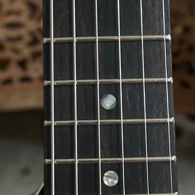 Exquisite Pereira Custom Tobacco Burst Olive Top VST image 15