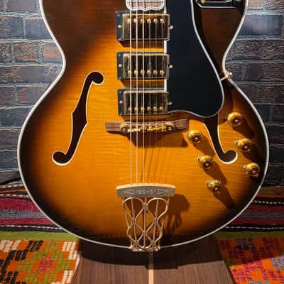Gibson 1999 Custom Shop Historic ES-5 Switchmaster Vintage Sunburst w/ OHSC image 6
