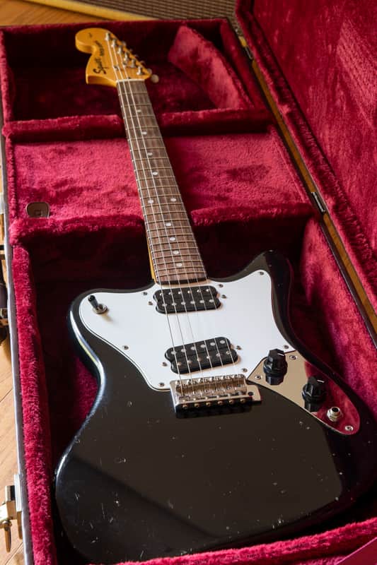 1996 MIJ Squier Vista Super-Sonic w/ Hardshell Case image 1
