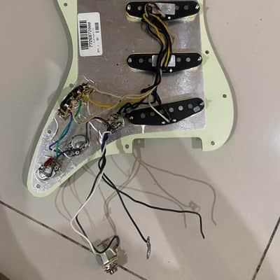 Fender Loaded Pickguard Fat 50's and McNelly Nostalgia bridge pup image 2