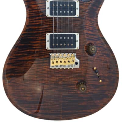 PRS Custom 24 10-Top 2011 - Present - Orange Tiger image 4