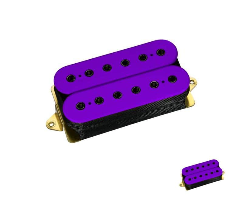 DiMarzio DP152 Super 3, Bridge Humbucker Pickup with F-spaced - Purple image 1