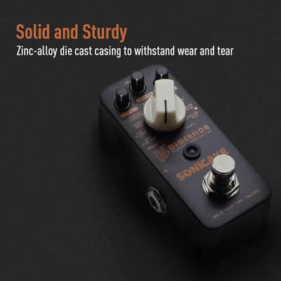 SONICAKE Digital Modulation Effects Pedal w/h 11 Effects of Phaser,Flanger,Chorus,Tremolo,Vibrato,Autowah Sampling,price include the import duty for US buyer image 5