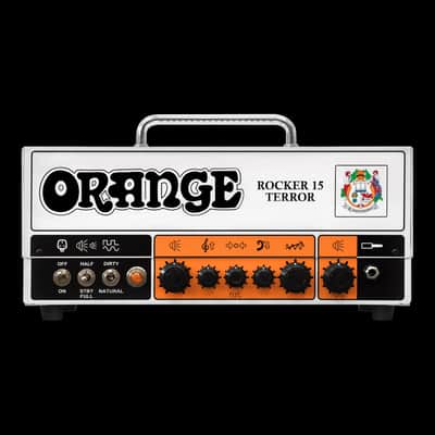 Orange Rocker 15 Terror 2-Channel 15-Watt Guitar Amp Head 2018 - Present - White image 1