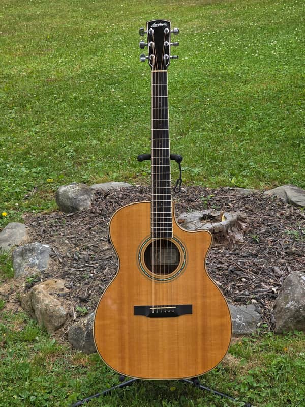 Gorgeous and Gently Used 2001 Larrivee OMV-09 Deep Body w/ Original case image 1