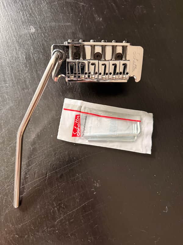 Schaller Tremolo - Chrome Good replacement for fender system one tremolos image 1