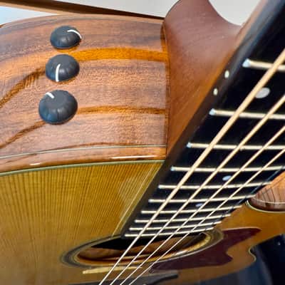 Taylor 714ce-L1 Red Cedar Top, Walnut Back & Sides, 2003 with Hardshell Case - Pre Owned image 7