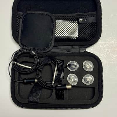 Shure TwinPlex TL47 Black TA4F Lavalier Pair (1 Complete Kit + 1 Bare Element w/ Original Box image 2