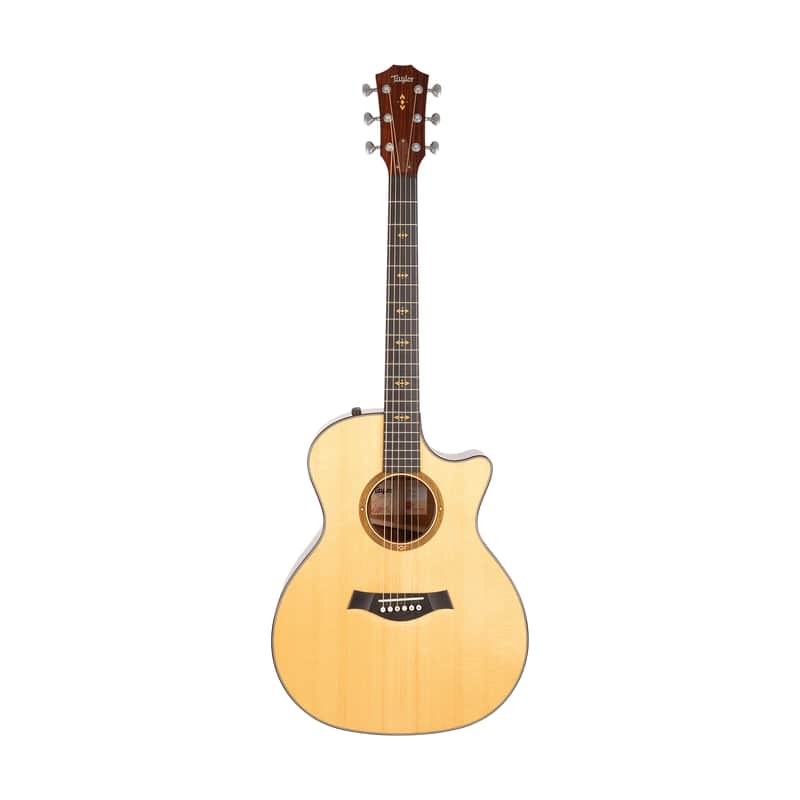 2018 Taylor Custom 11051 Grand Auditorium Lutz Spruce Top w/Quilt Sapele Acoustic Guitar, 110912XXXX image 1