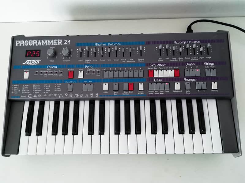 Solton Programmer 24 -- Vintage Italo Disco Machine image 1