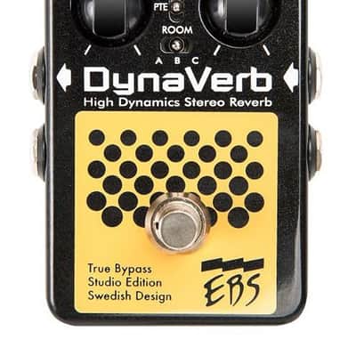 EBS DynaVerb ハイダイナミクスステレオリバーブ EBS DynaVerb High Dynamics Stereo Reverb Pedal | Reverb