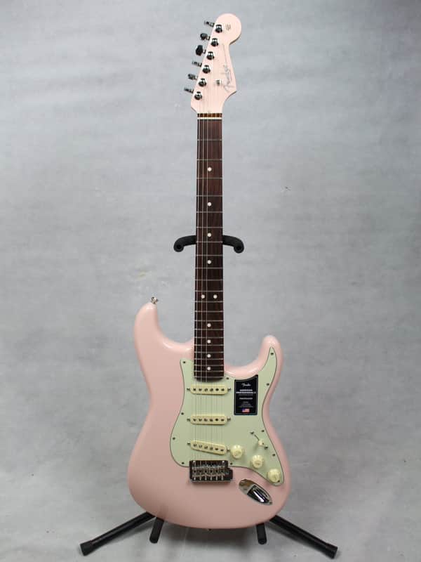 Fender American Professional II Stratocaster Rosewood Fingerboard, Shell Pink Matching Headstock w/ Hard Case image 1