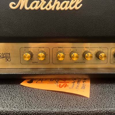 DEMO Marshall Origin ORIGIN50H 50-Watt Tube Guitar Amp Head image 2