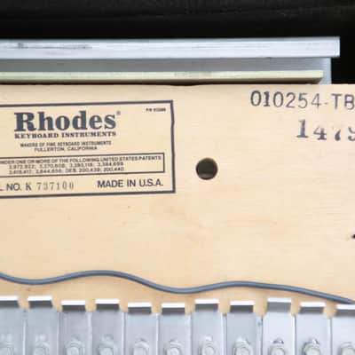 Fender Rhodes 73 Mark I Suitcase 1979 - Black Tolex image 19