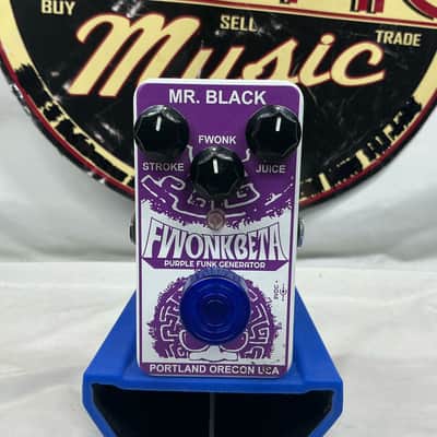 Mr. Black FwonkBeta fwonk beta Purple Funk Generator Bass Envelope Filter Pedal with Box image 2