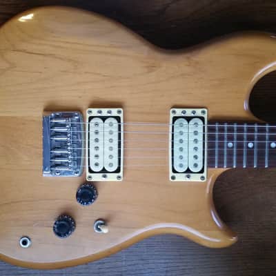 Vintage 1981 MIJ Yamaha SHB 400 Electric Guitar w/ Natural Finish image 3