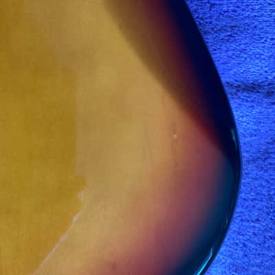 Fender MIJ '62 REISSUE JAZZ BASS 1987-1988 - SUNBURST ROSEWOOD FINGERBOARD GREAT CLEAN BASS! image 7