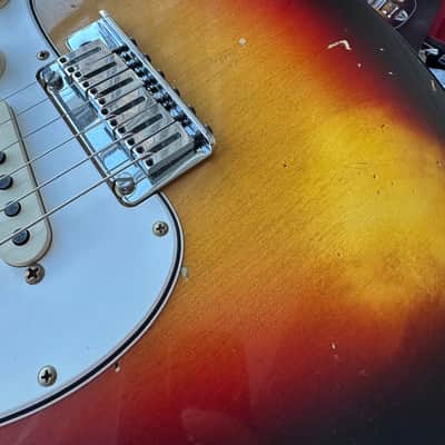 2025 Fender Custom Shop Stratocaster Pro W25 Relic - 3 Color Sunburst image 14