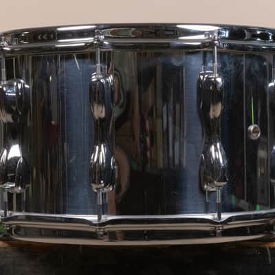 1980s Slingerland 8x14 Chrome Over Wood Magnum Snare Drum image 6